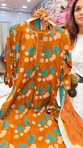 Saffron Tide Cotton Suit Set