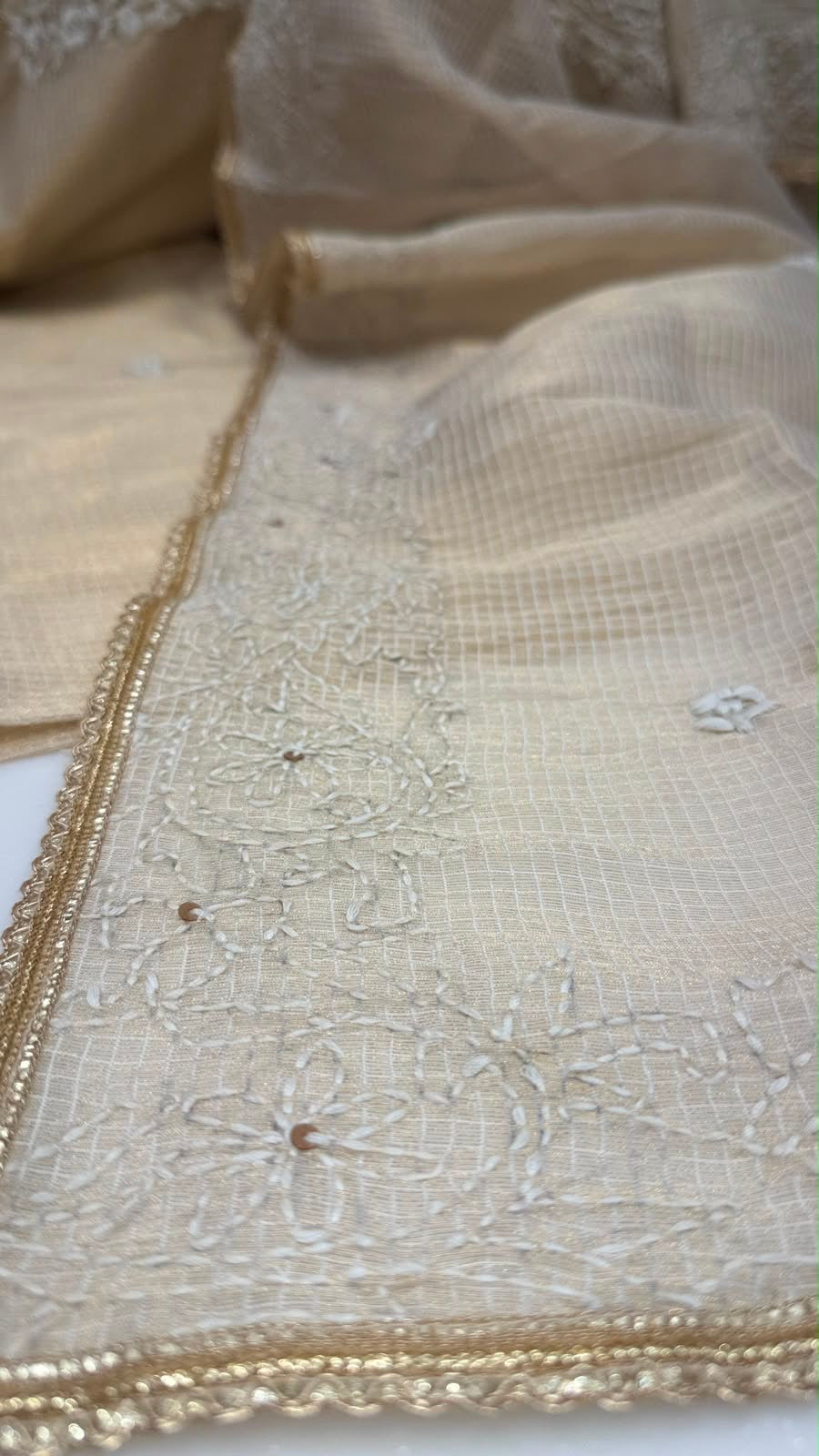 Sheen & Soul~Shimmer Mul Chanderi