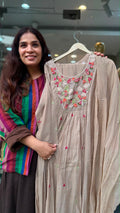 Fleur de Lune— Mul Chanderi Muse