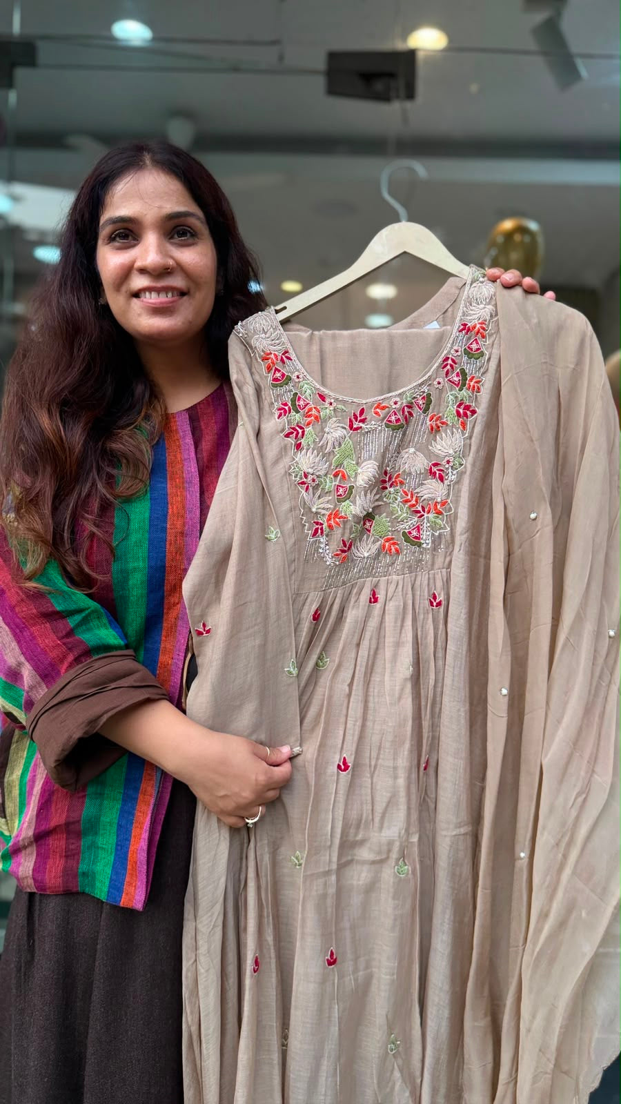 Fleur de Lune— Mul Chanderi Muse
