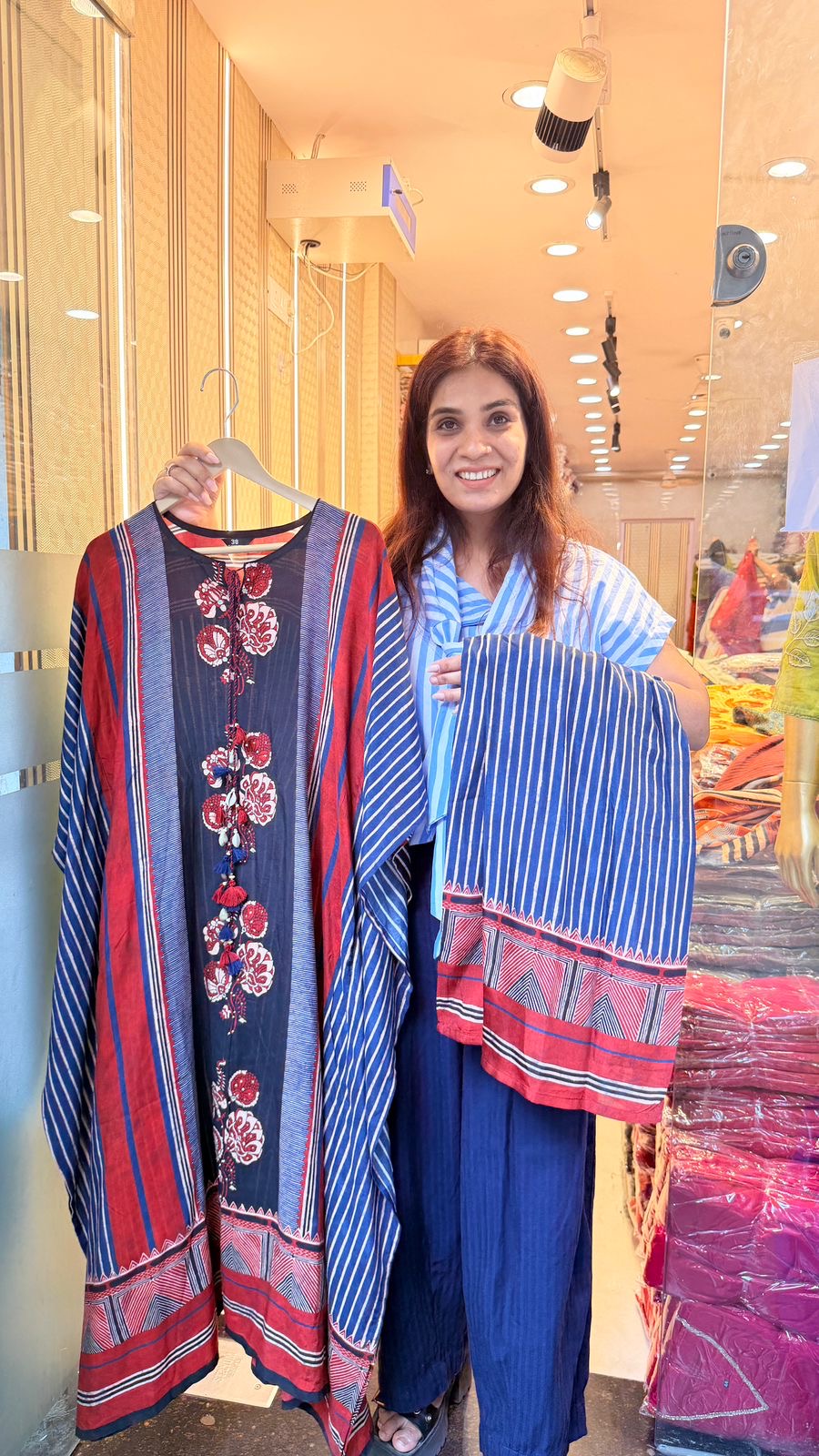 Indigo Rouge Statement Kaftan