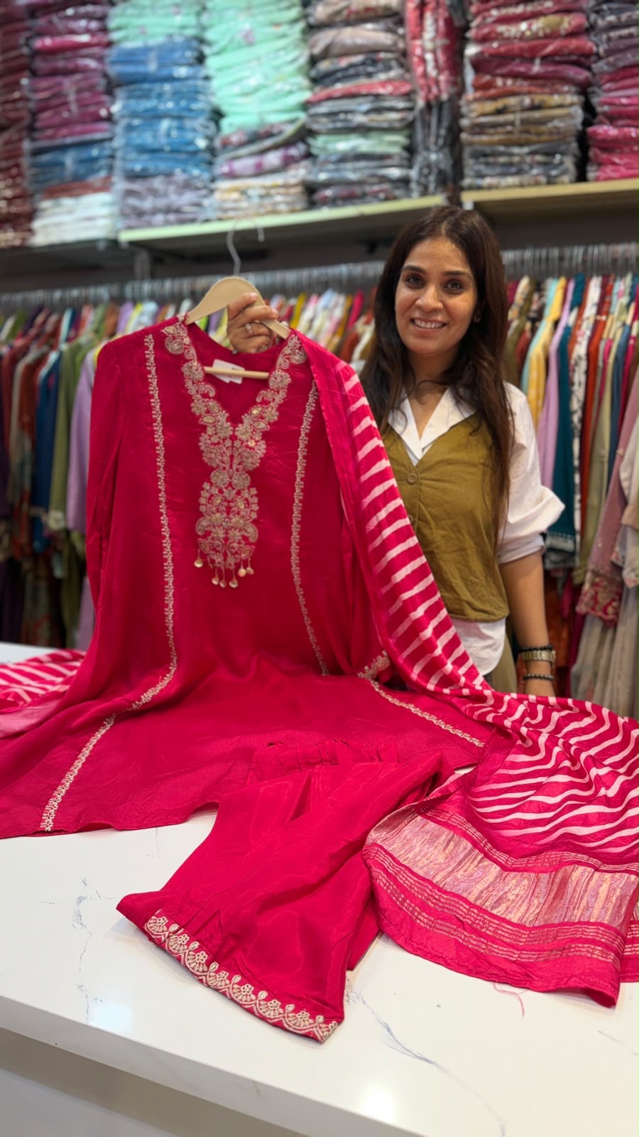 The Rani Heirloom – Embroidered Suit Set