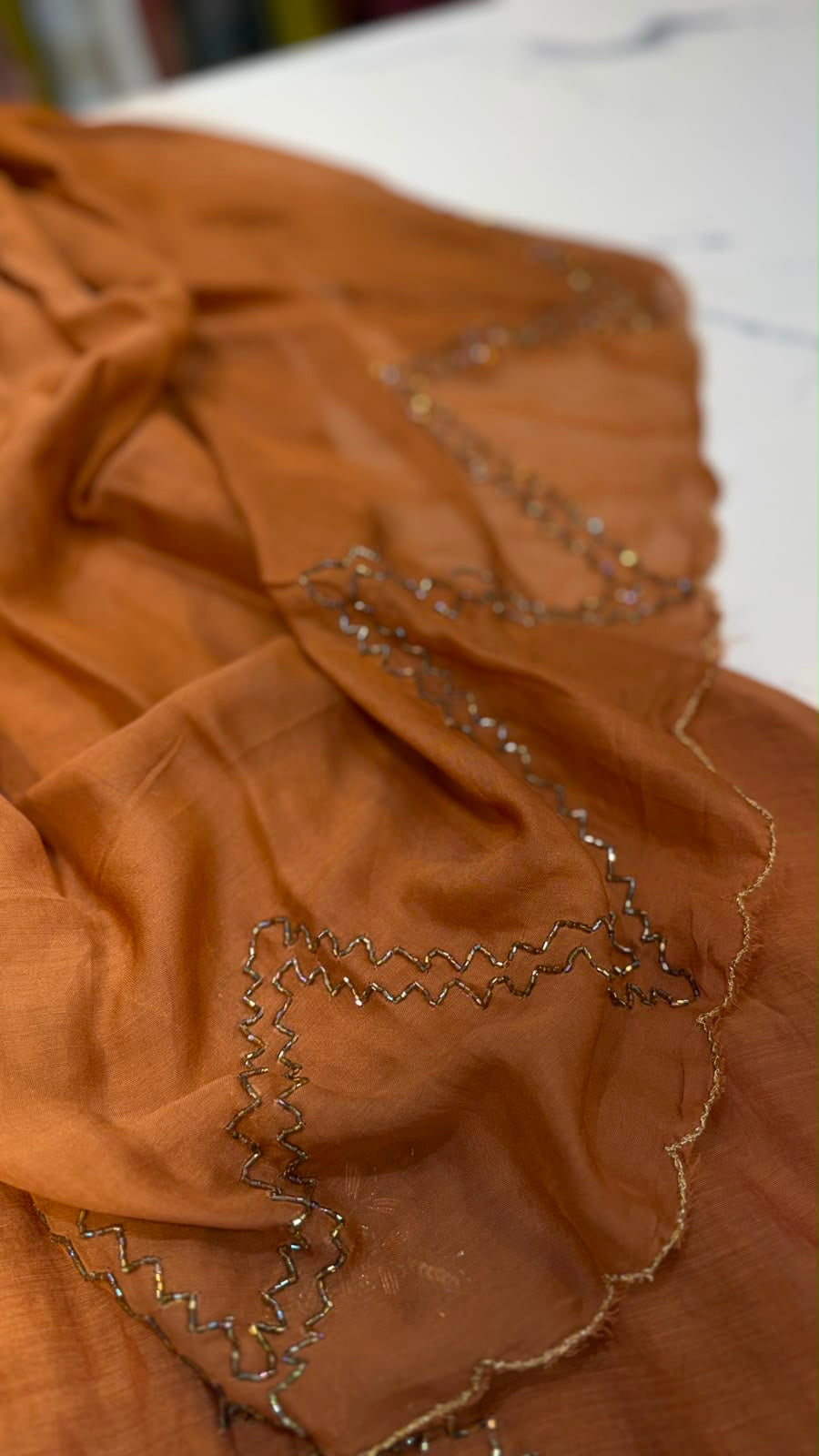 Molten Muse – Mul Chanderi Suit Set