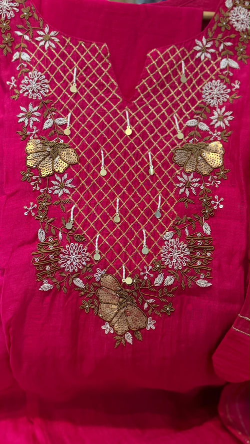 The Detail Equation – Mul Chanderi Suit Set ⭐
