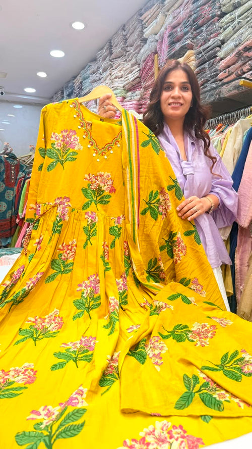 The Secret Garden Anarkali Collection