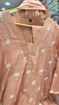 Dreaming in Blush Tones ~ Mul Chanderi