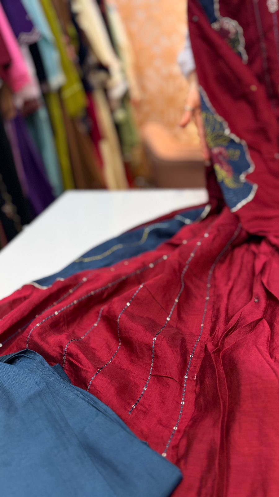 Noor-e-Raaz Wine Anarkali