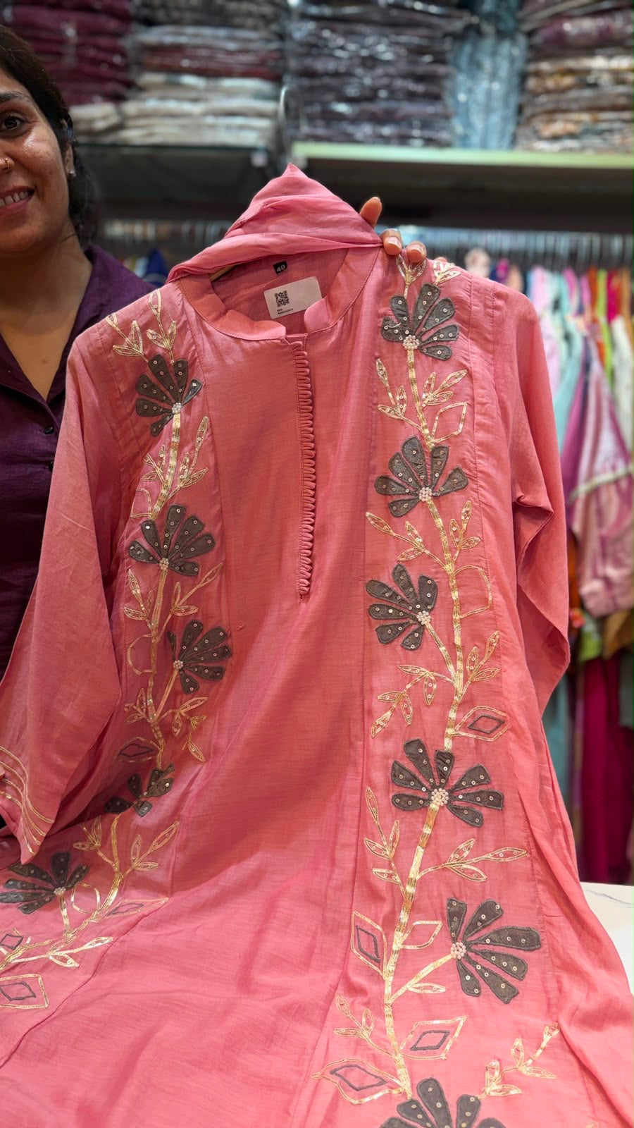Golden Bloom Atelier – Mul Chanderi Collection