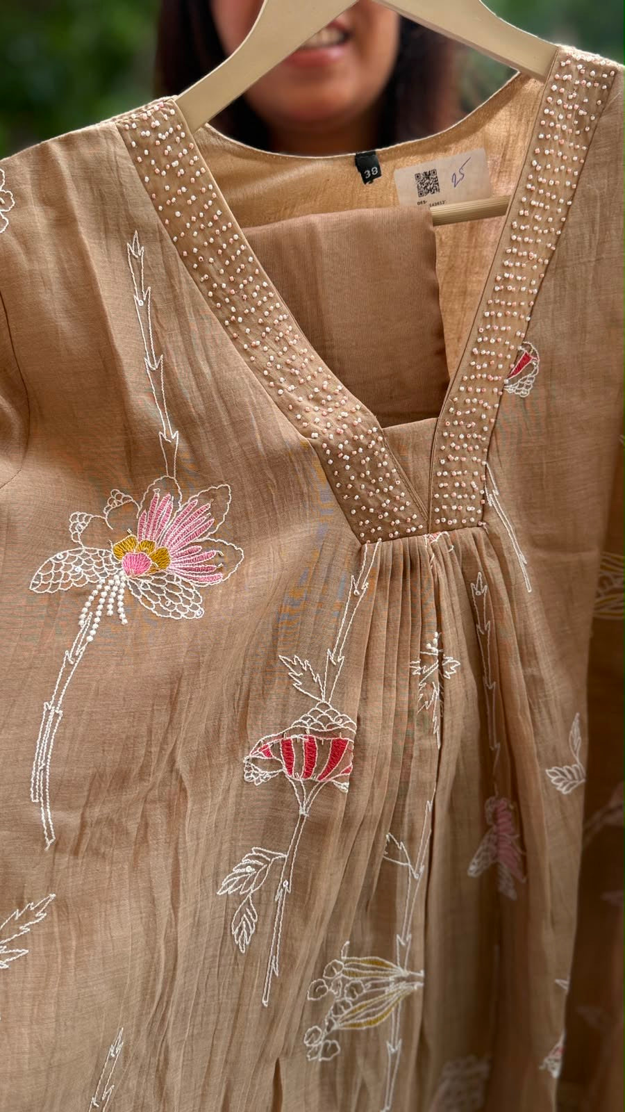 Mornings Wrapped in Mul Chanderi — Luxe