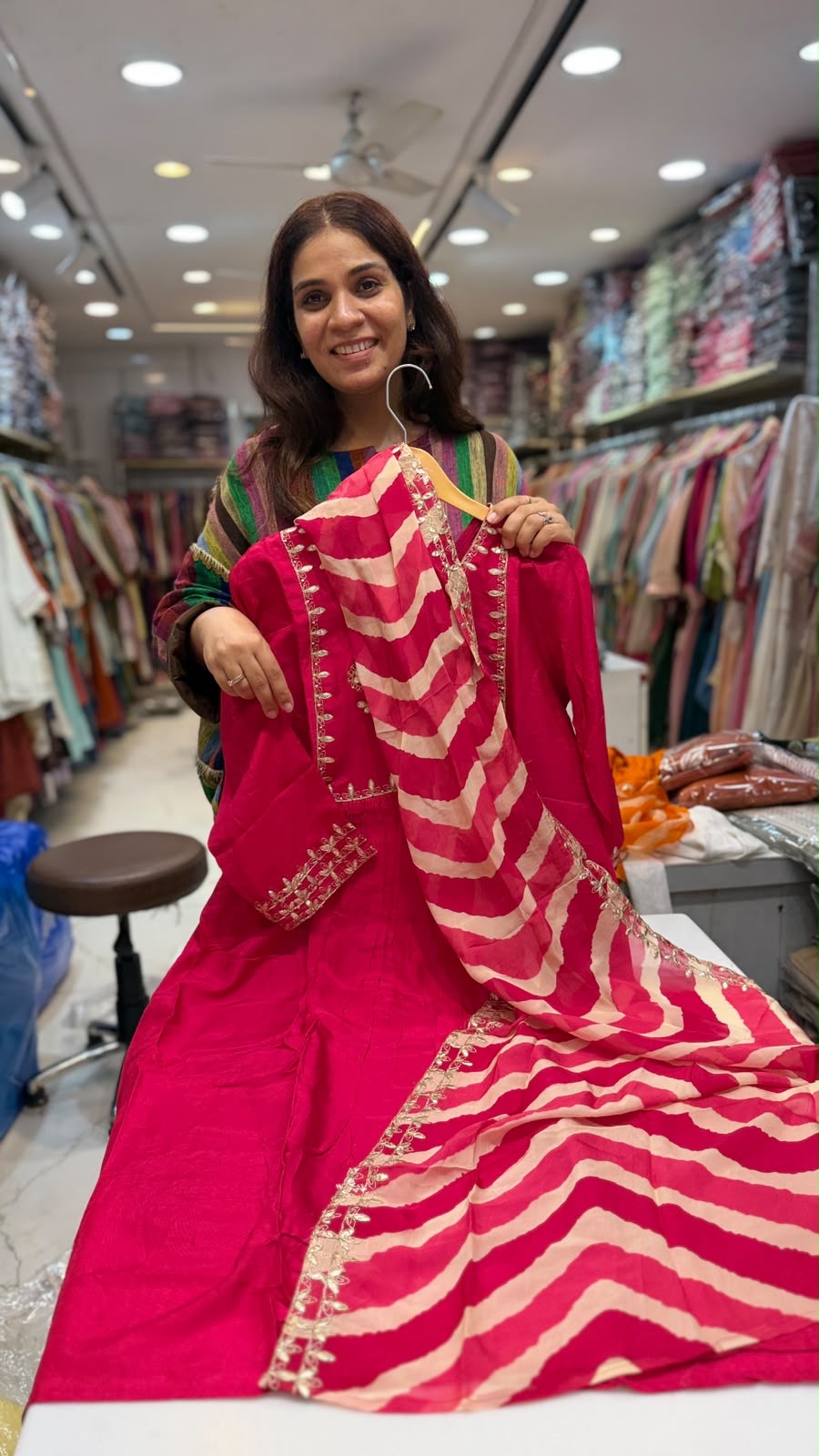 Rosaline Drift — The Mul chanderi Atelier
