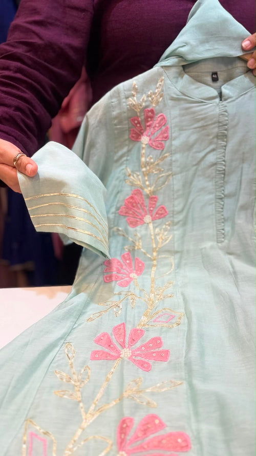 Golden Bloom Atelier – Mul Chanderi Collection