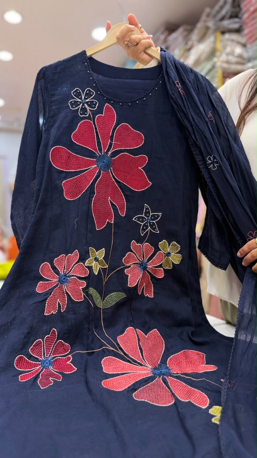 Petal Poetry Mul Cotton Saga