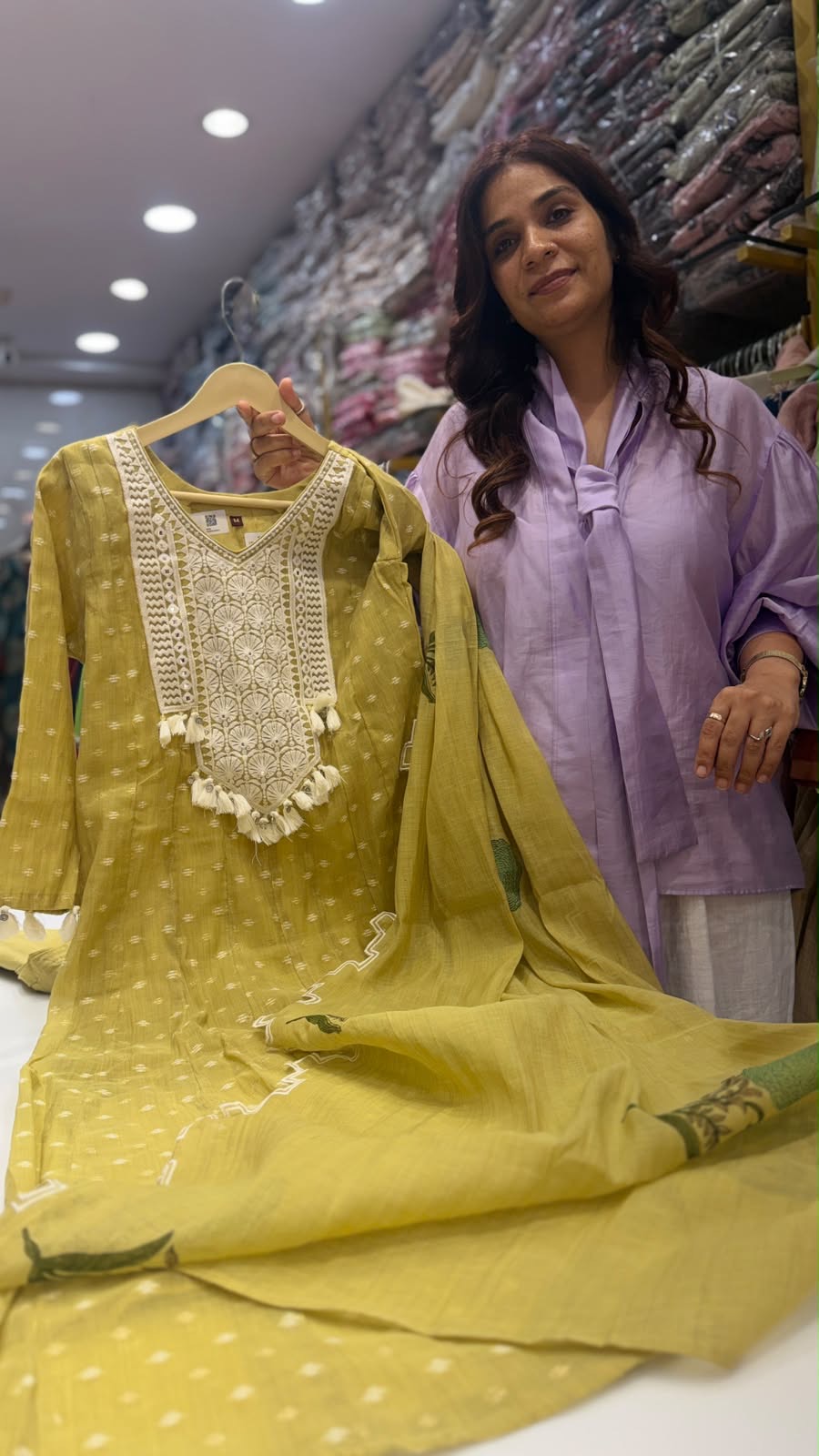 Marigold Muse - Mul Chanderi Luxe