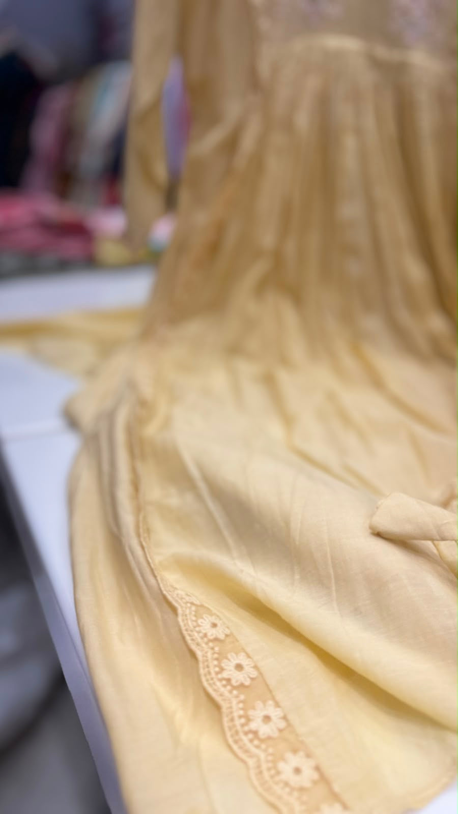 Rosé Thread Mul Chanderi Series