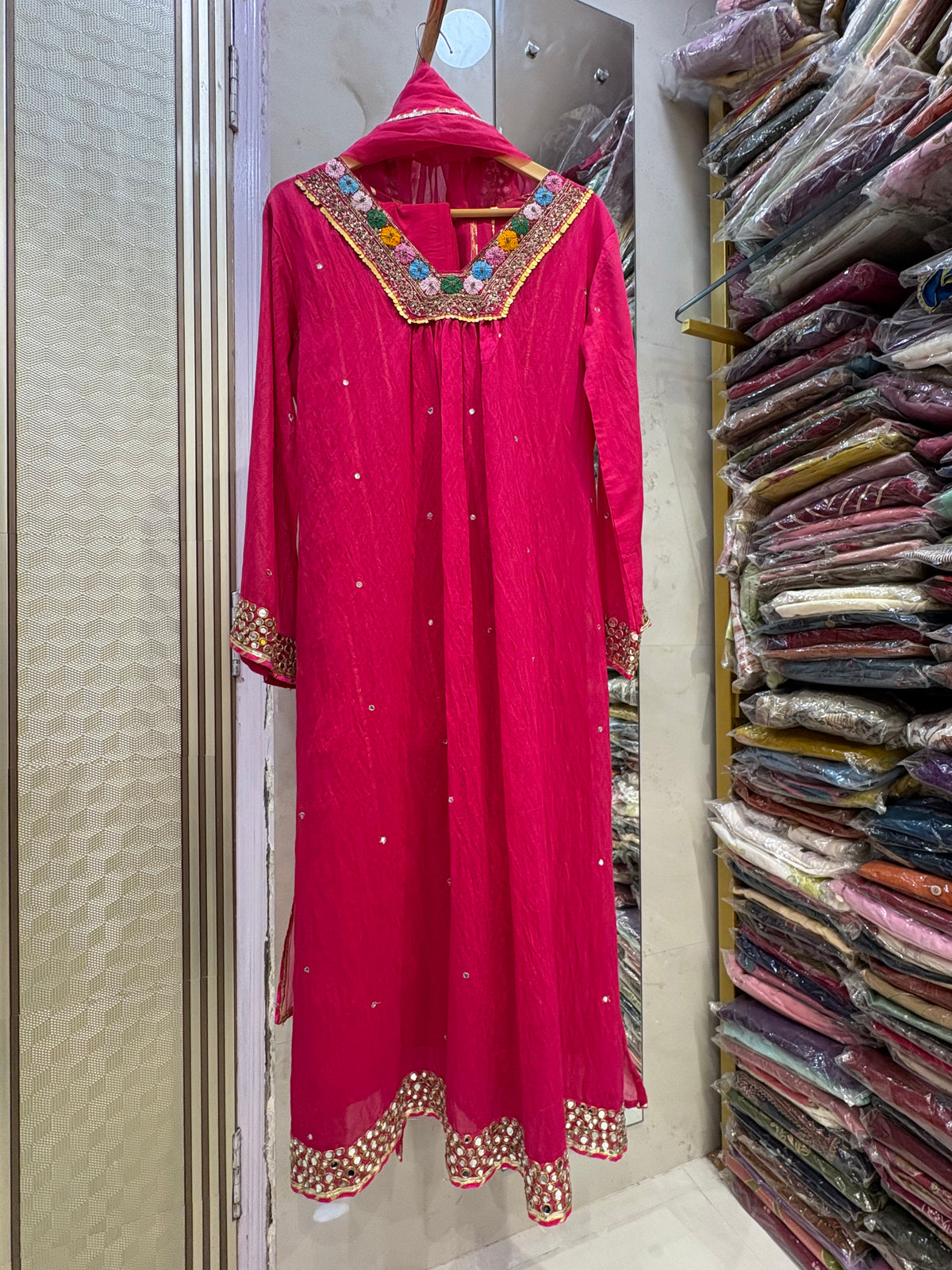 Pink Beyond Ordinary – Luxury Festive Suit Set