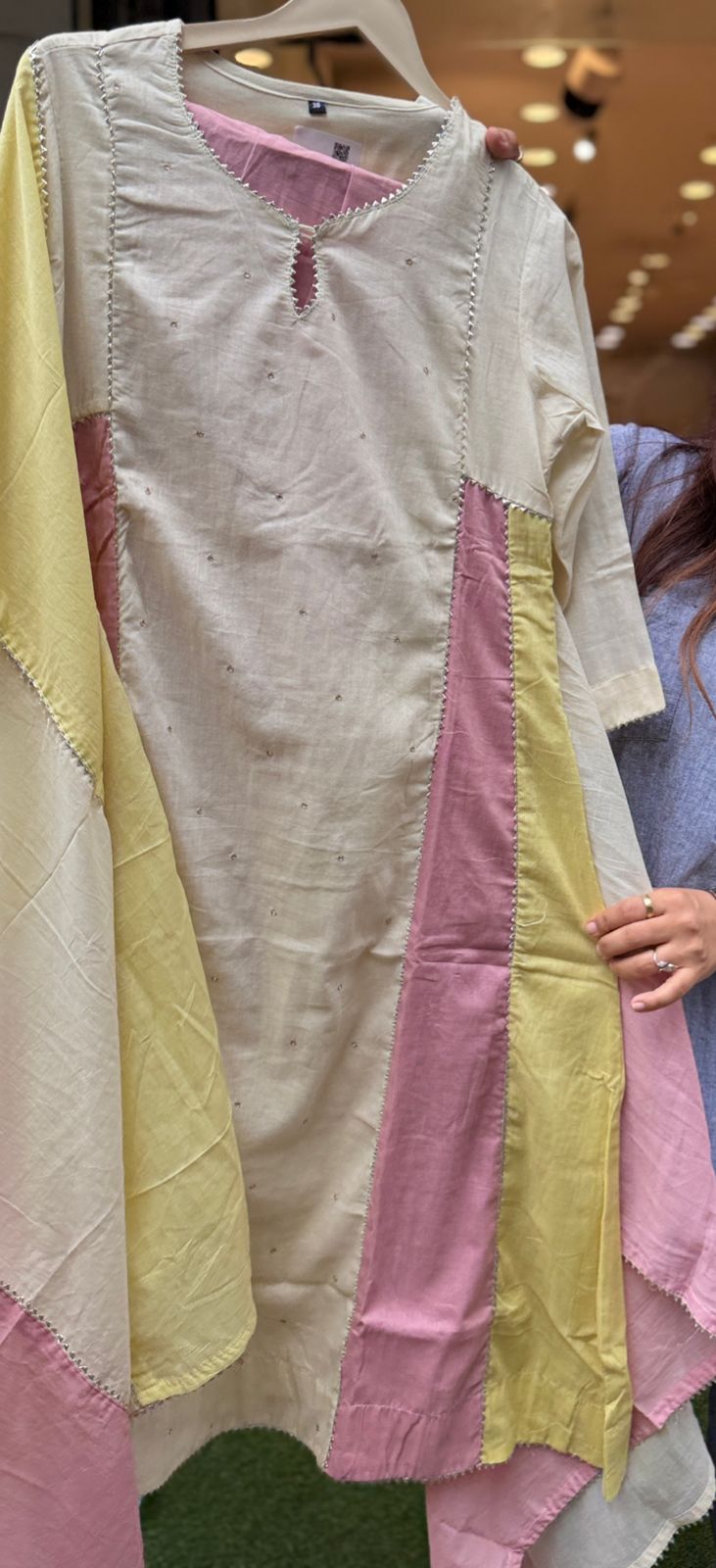 Sunlit Breeze Mul Cotton Suit Set