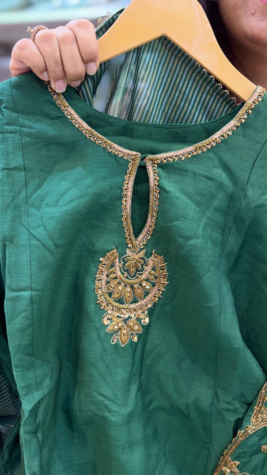Noor Luxe Mul Chanderi Suit Set