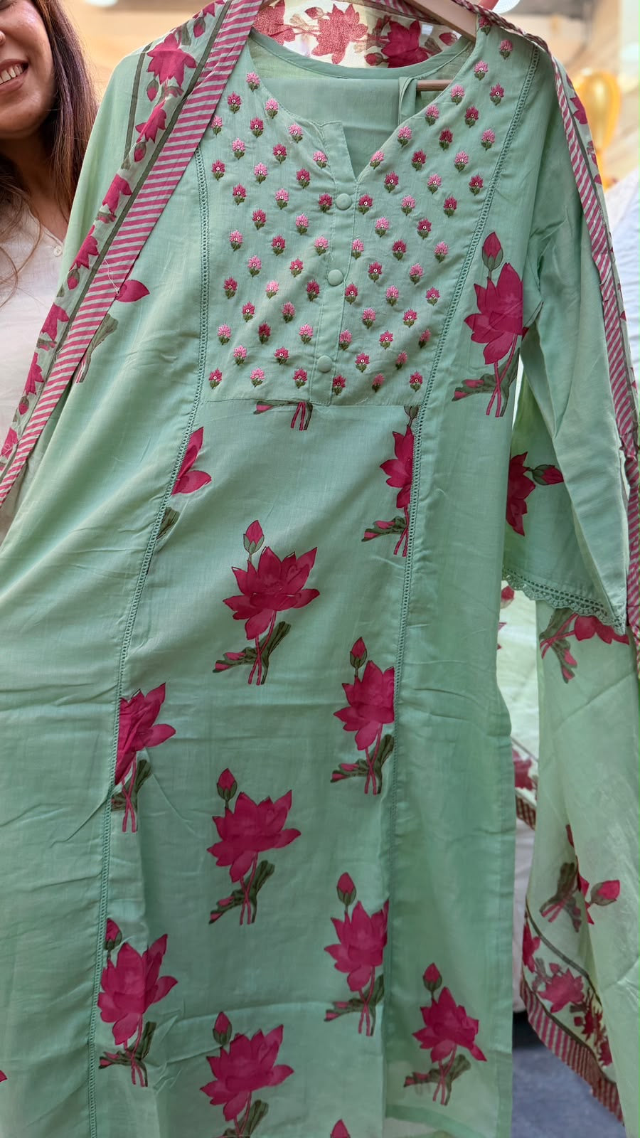 A Lotus Kind of Love – Floral Suit Set 🌸