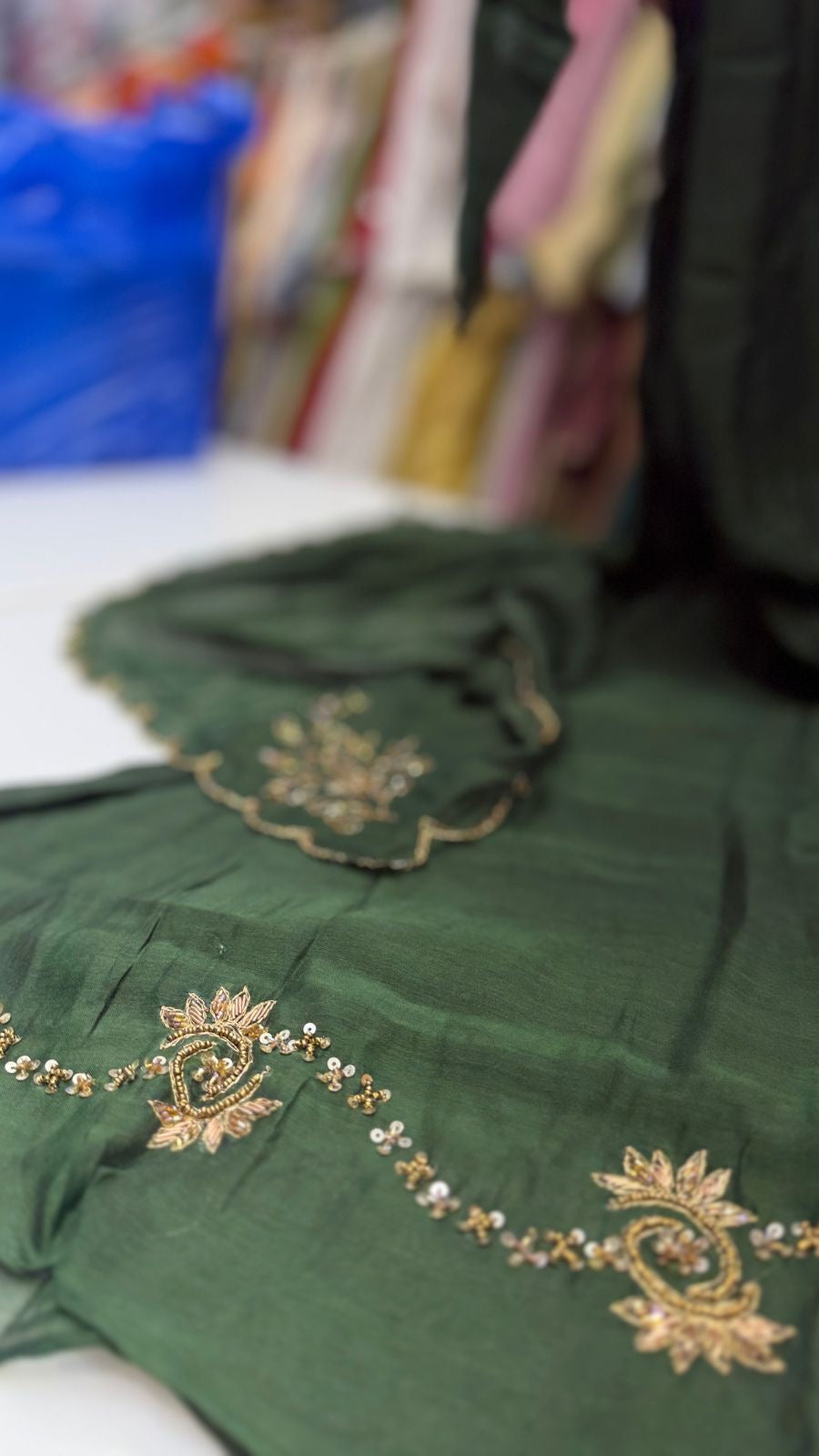 Montavie Grace Mul Chanderi Edition
