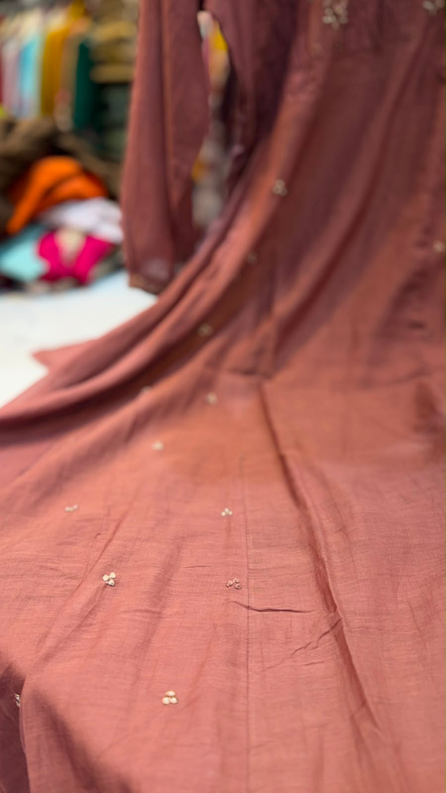 Crimson Keepsake – Mul Chanderi Suit Set