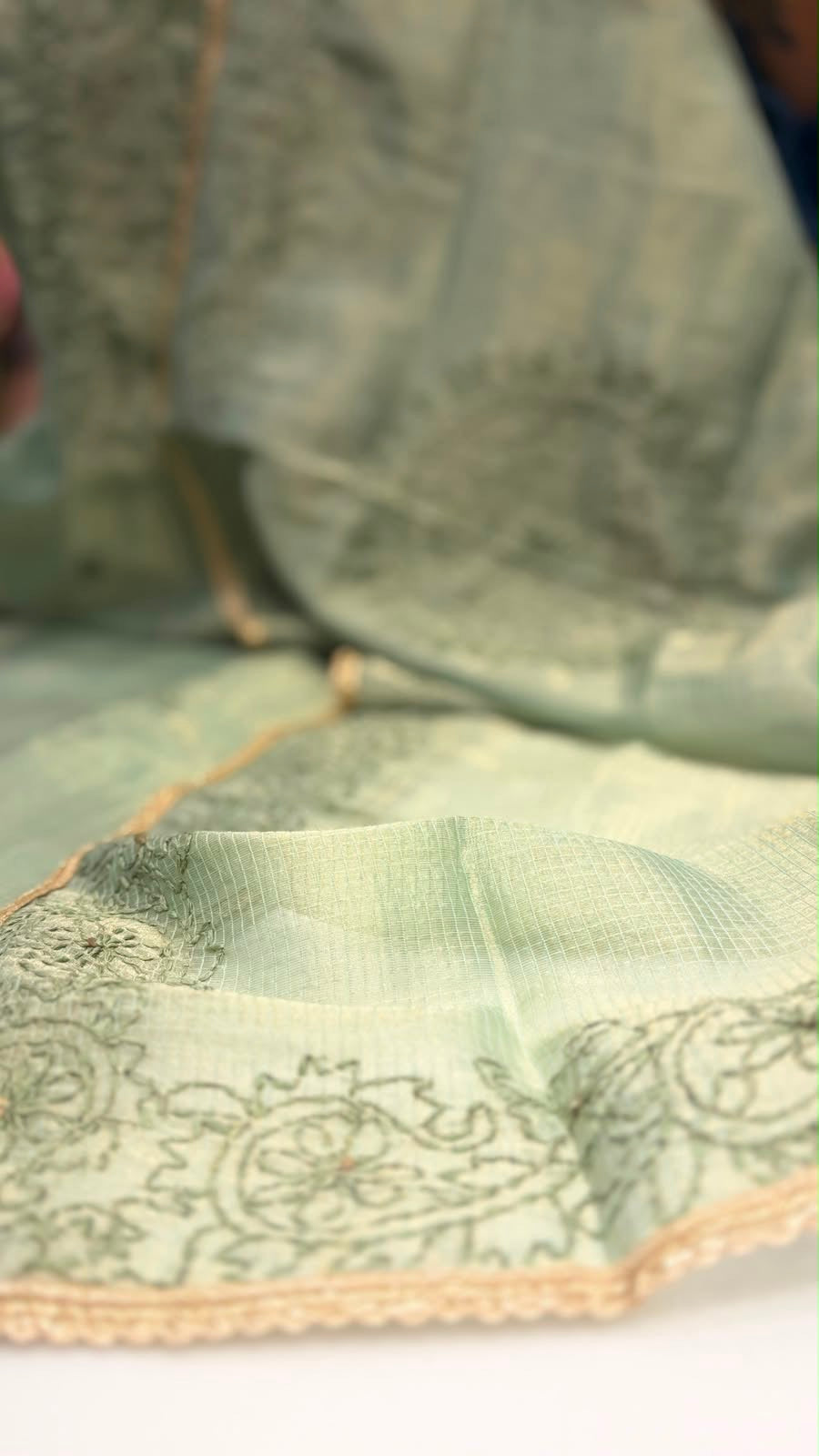 Sheen & Soul~Shimmer Mul Chanderi