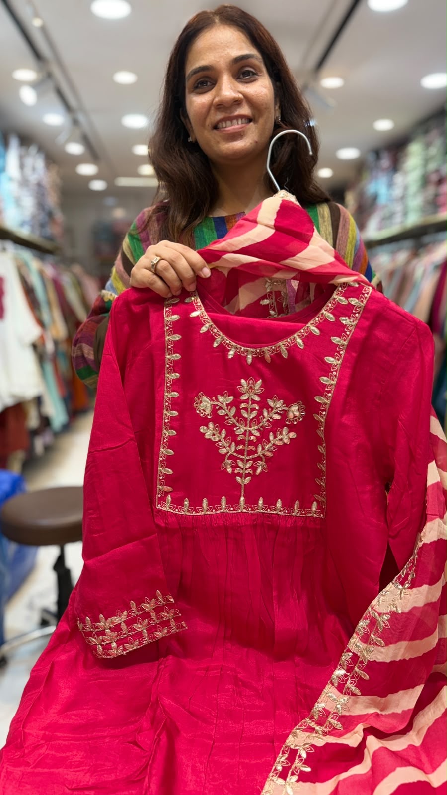 Rosaline Drift — The Mul chanderi Atelier