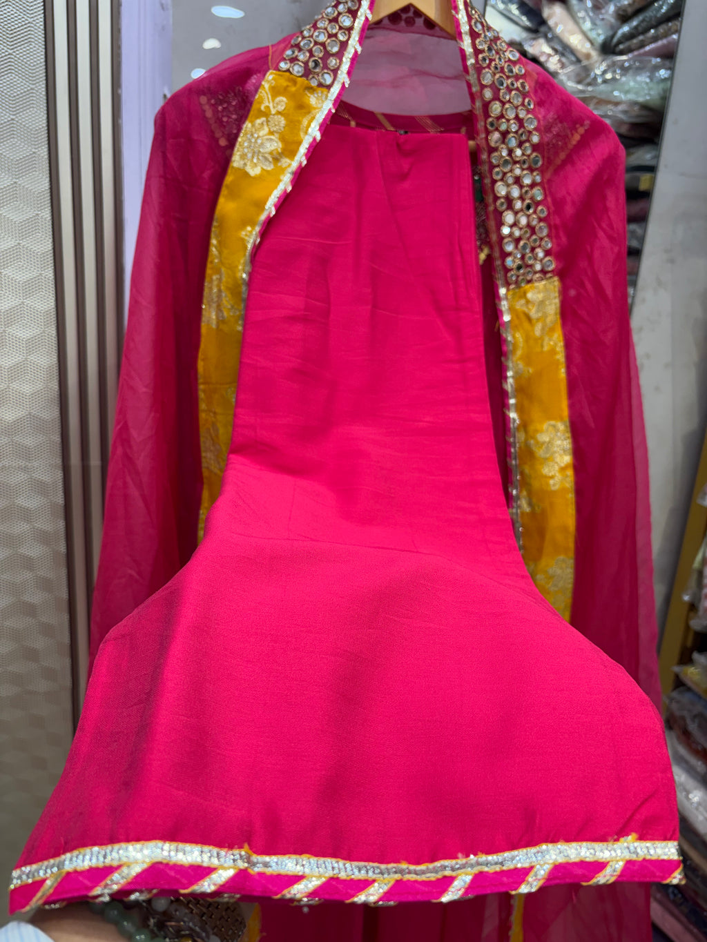 Pink Beyond Ordinary – Luxury Festive Suit Set