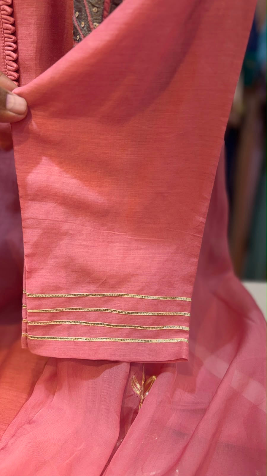 Golden Bloom Atelier – Mul Chanderi Collection
