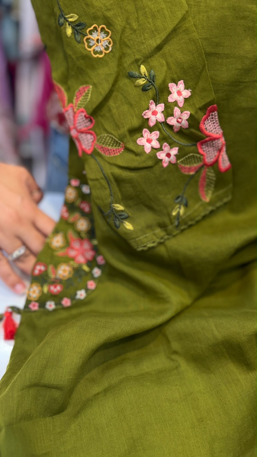 The Wildflower Detail – Embroidered Suit Set