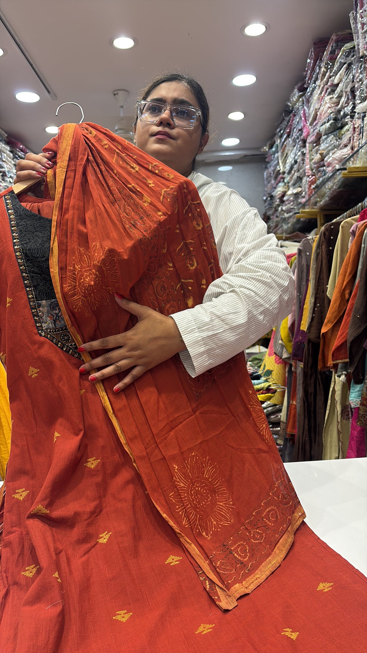 The Folk Detail Theory – Handloom Suit Set