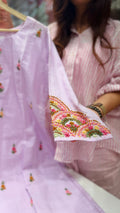 Embroidered Pastels Story