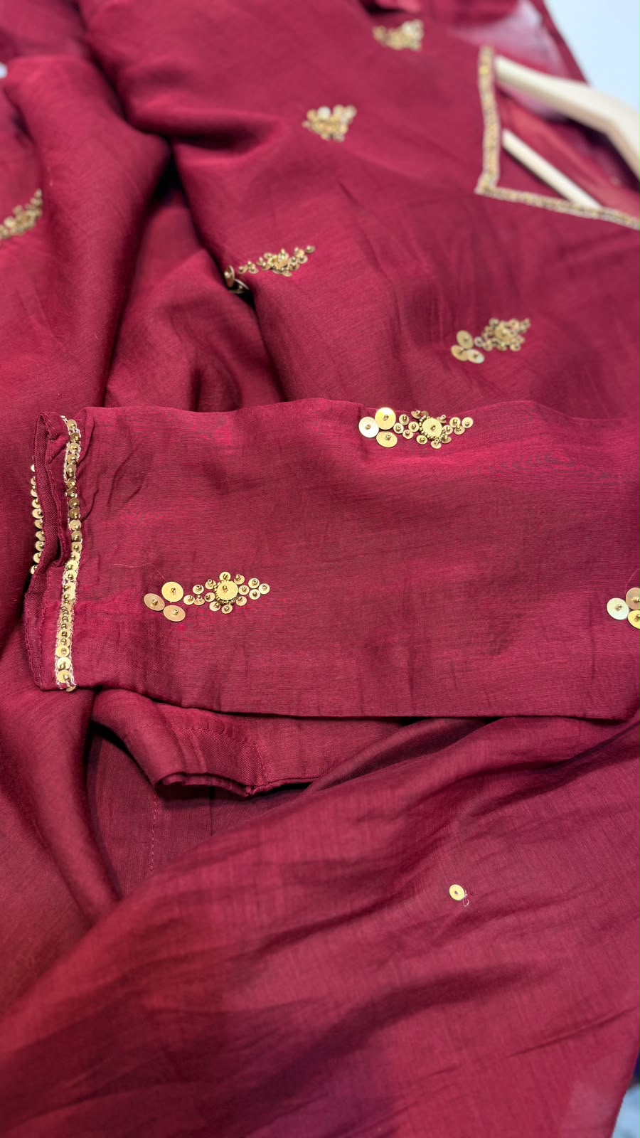 The Luxe Divide – Mul Chanderi Divider Set ⭐