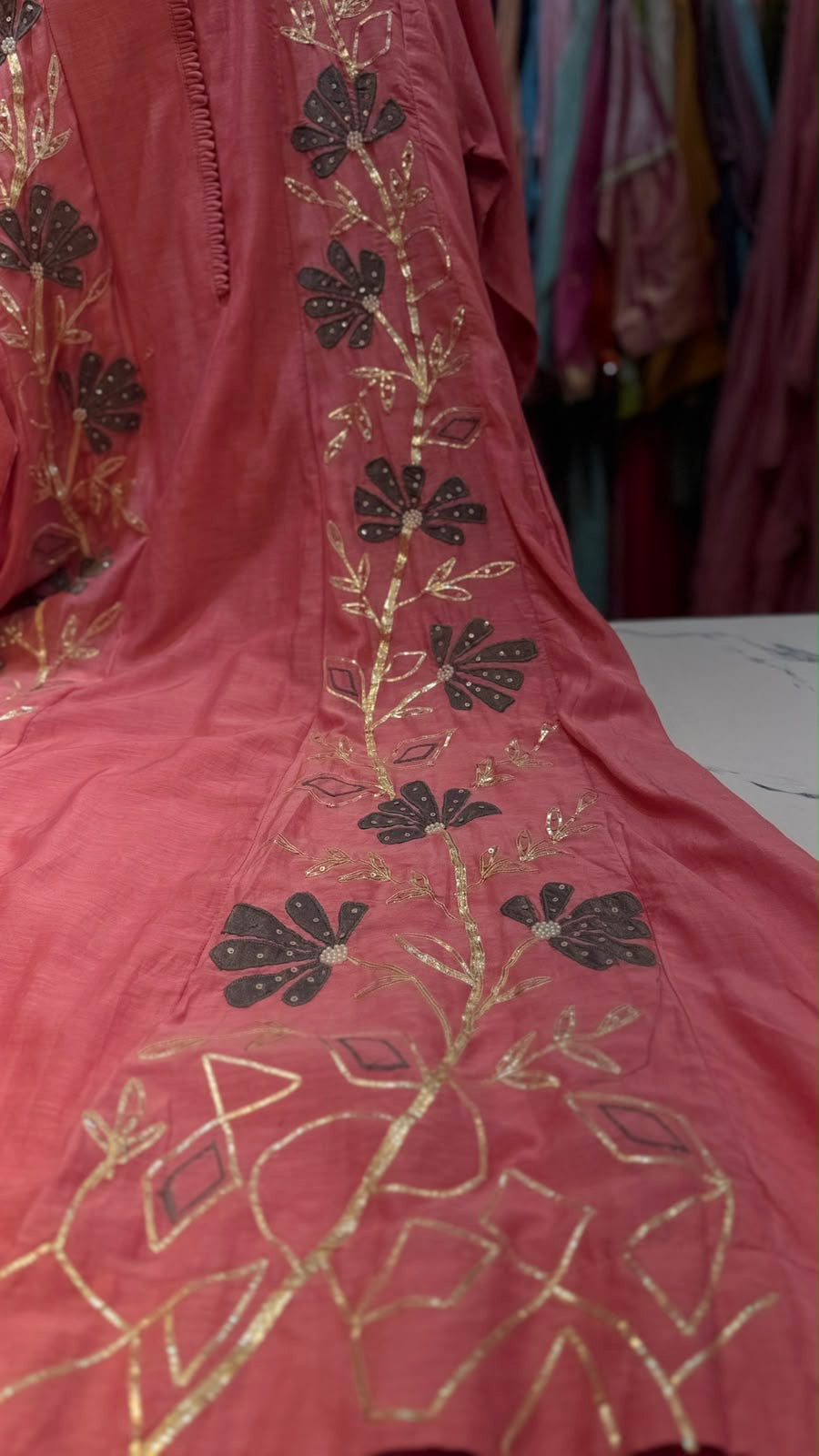 Golden Bloom Atelier – Mul Chanderi Collection