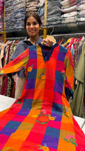 Multi color vibrant kurta pant