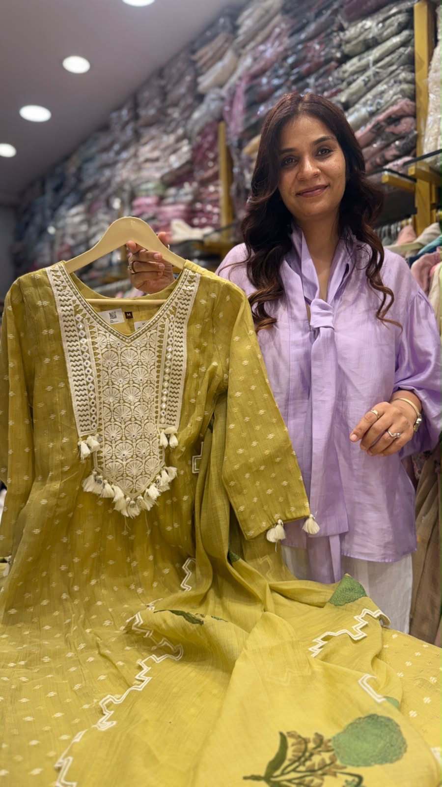 Marigold Muse - Mul Chanderi Luxe