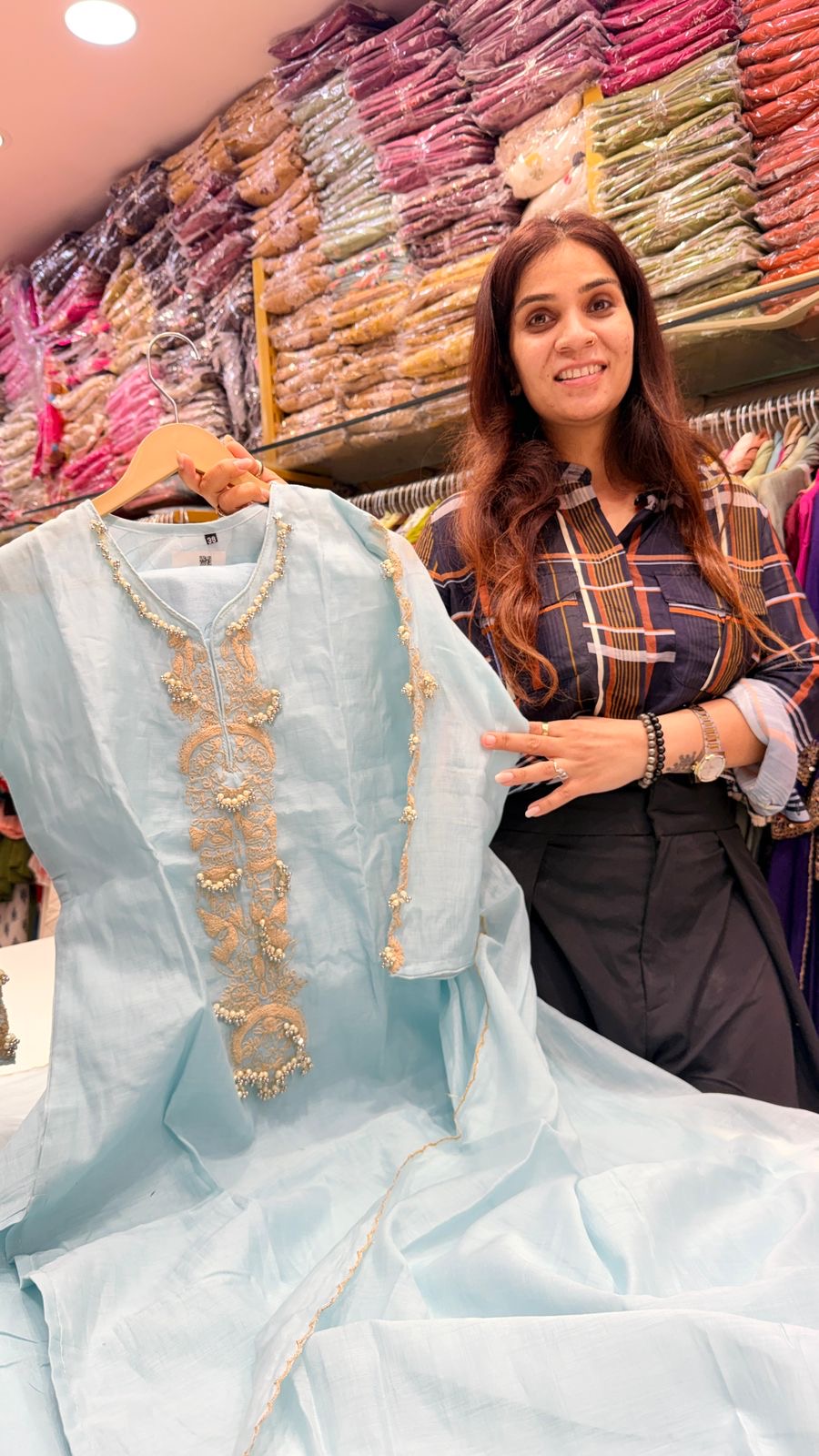 Threads of Love – Mul Chanderi Couture