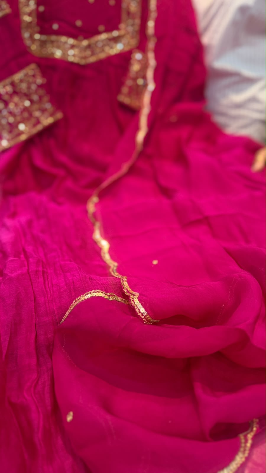 The Golden Affair – Mul Chanderi Suit Set