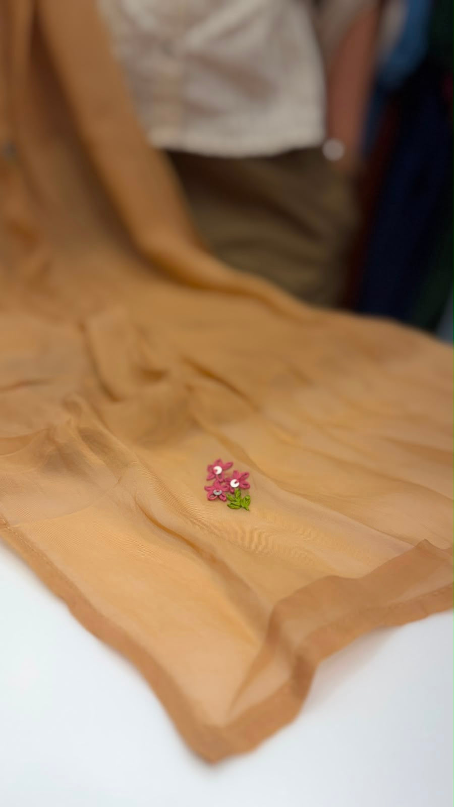 Marigold Muse Mul Chanderi