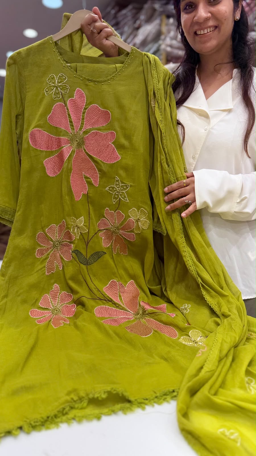 Petal Poetry Mul Cotton Saga