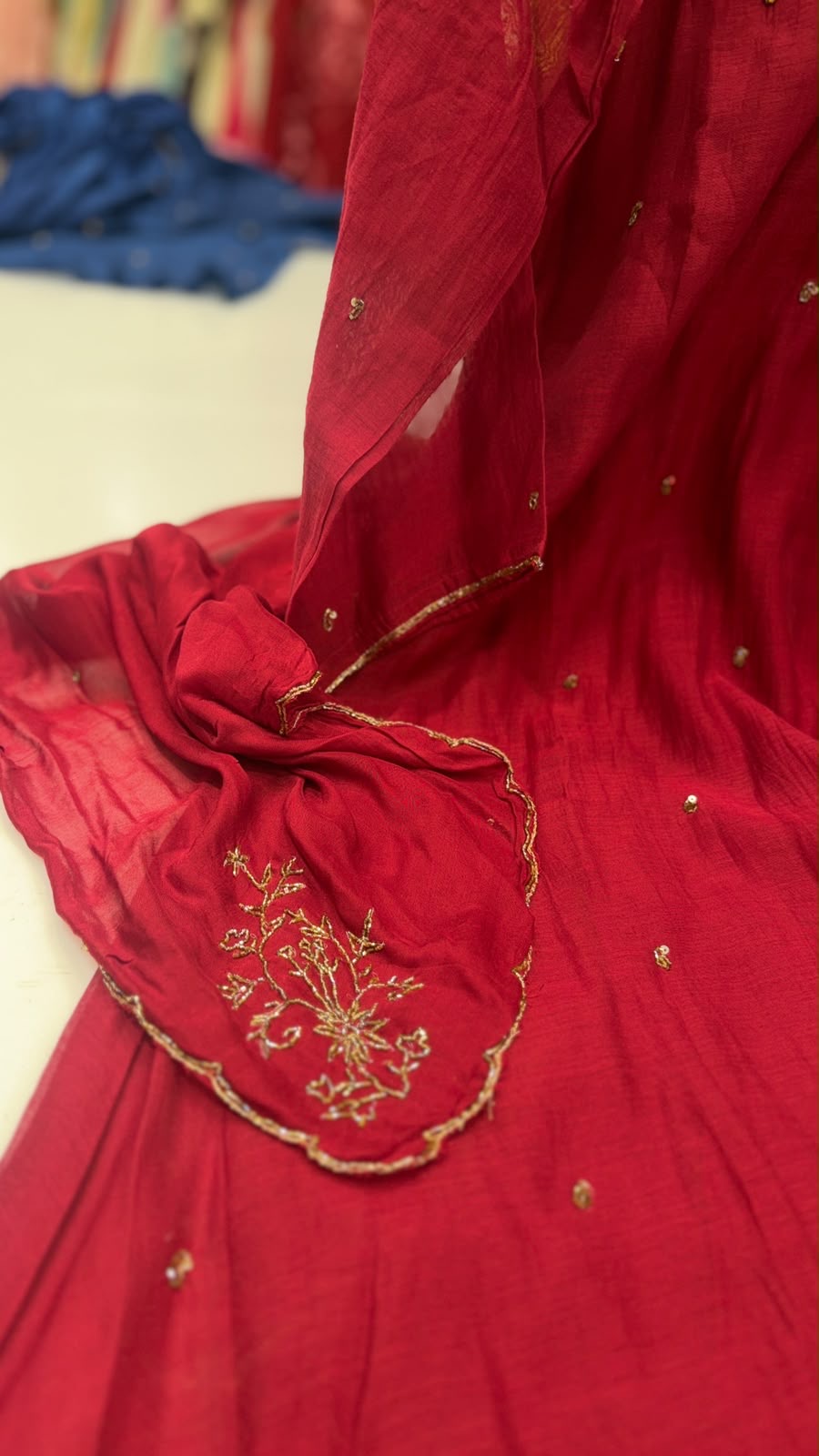 The Midnight Atelier ⭐ Mul Chanderi Luxe