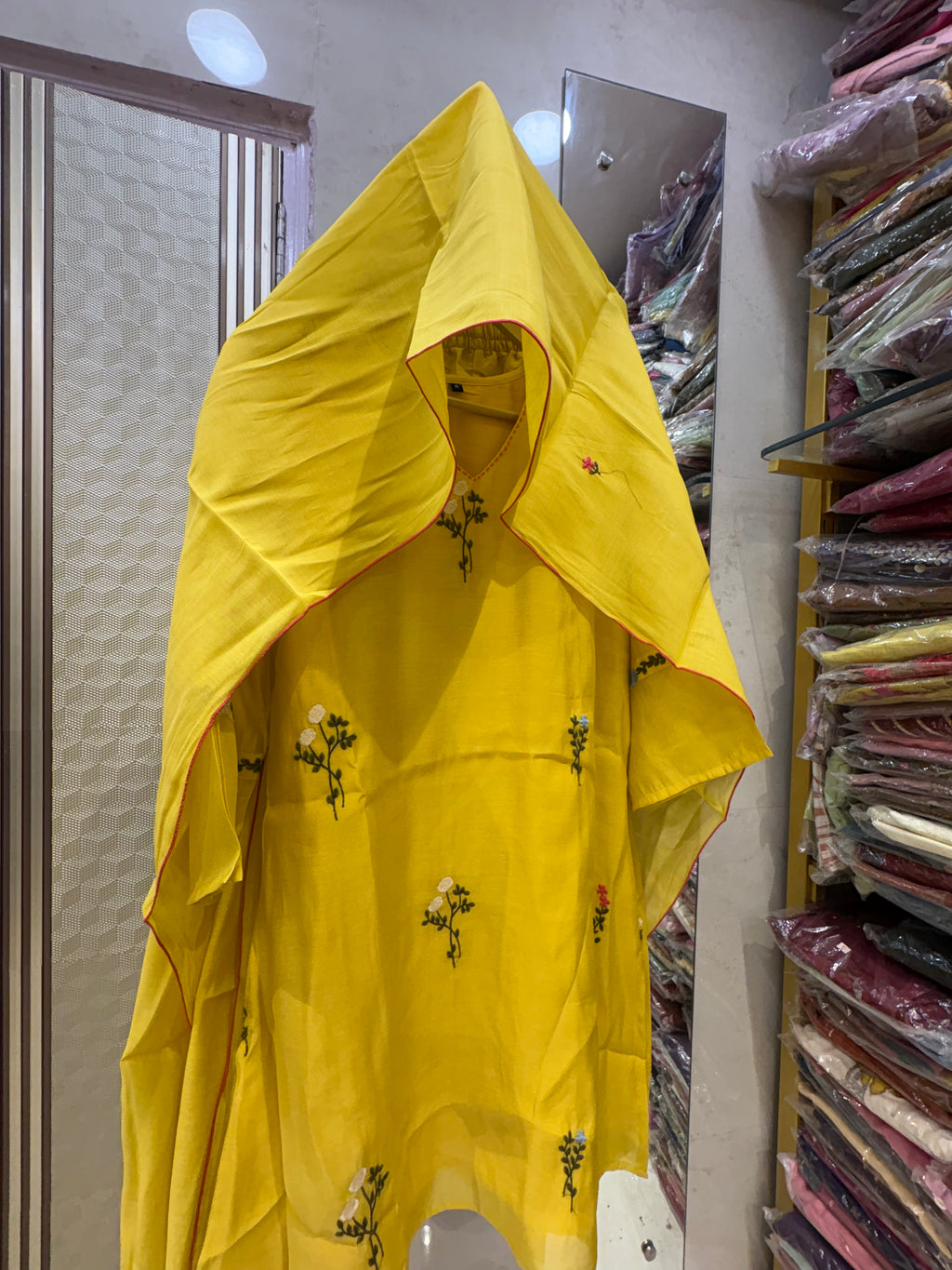 Sunshine, Stitched with Little Dreams – Faarsi Salwar Suit Set ✨