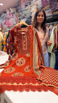 Midnight Garden Trio Karachi Style Suit Set