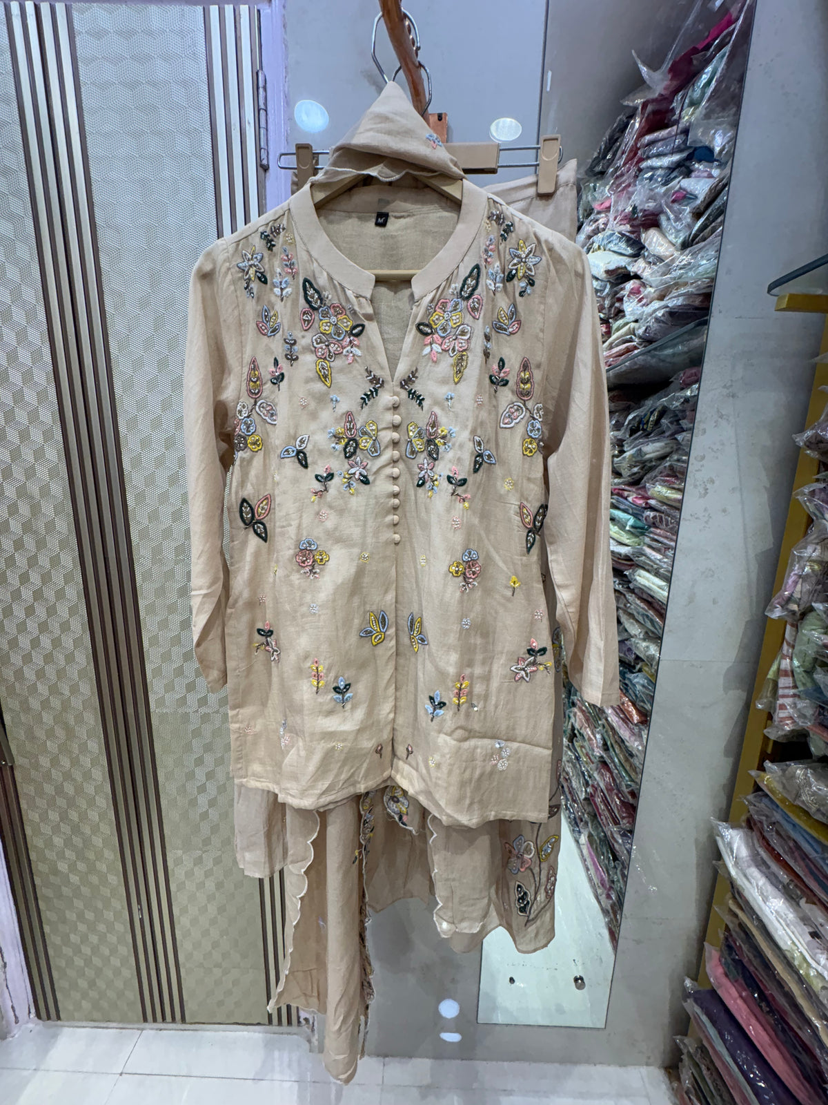 The Bloom Theory – Embroidered Luxury Co-ord Set