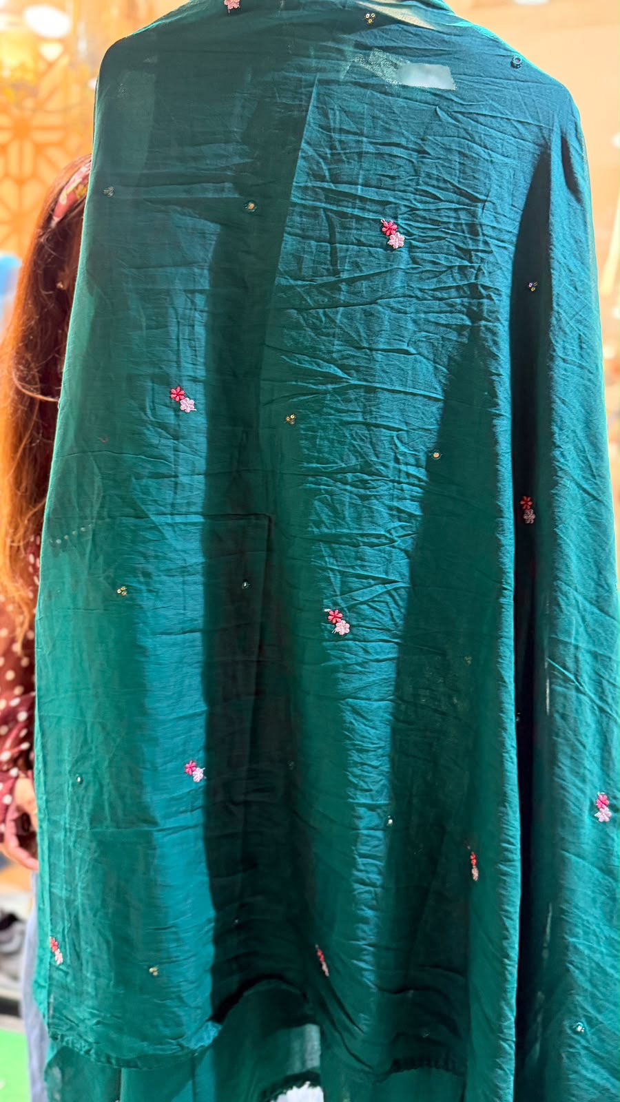 Small Blooms, Big Detail – Mul Cotton Suit Set