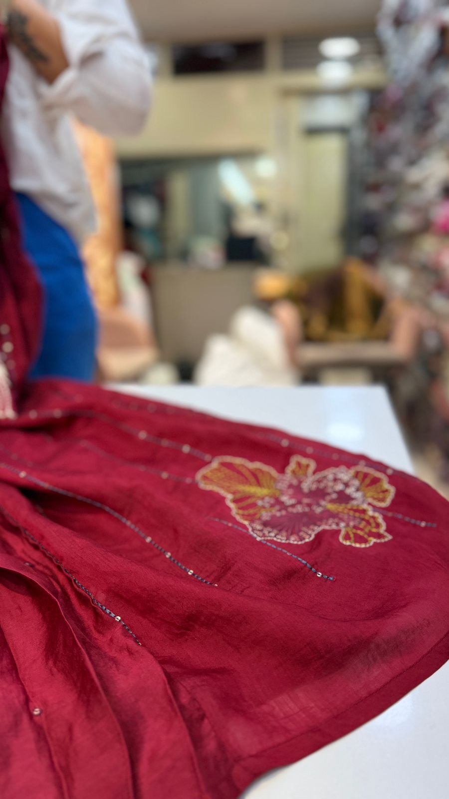 Noor-e-Raaz Wine Anarkali