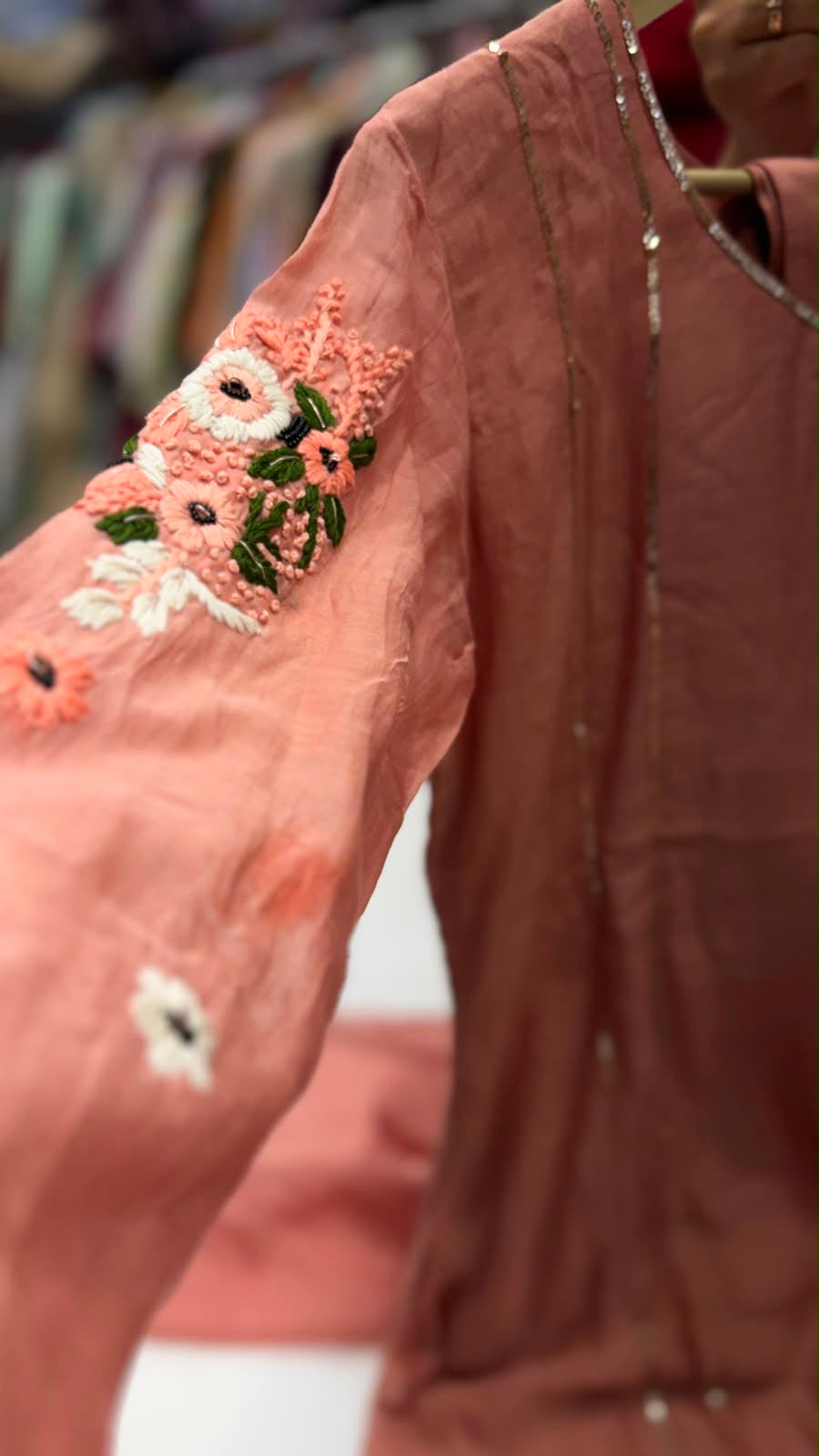 ~ Golden Hour Grace — Radiant Mul Chanderi Luxe ~