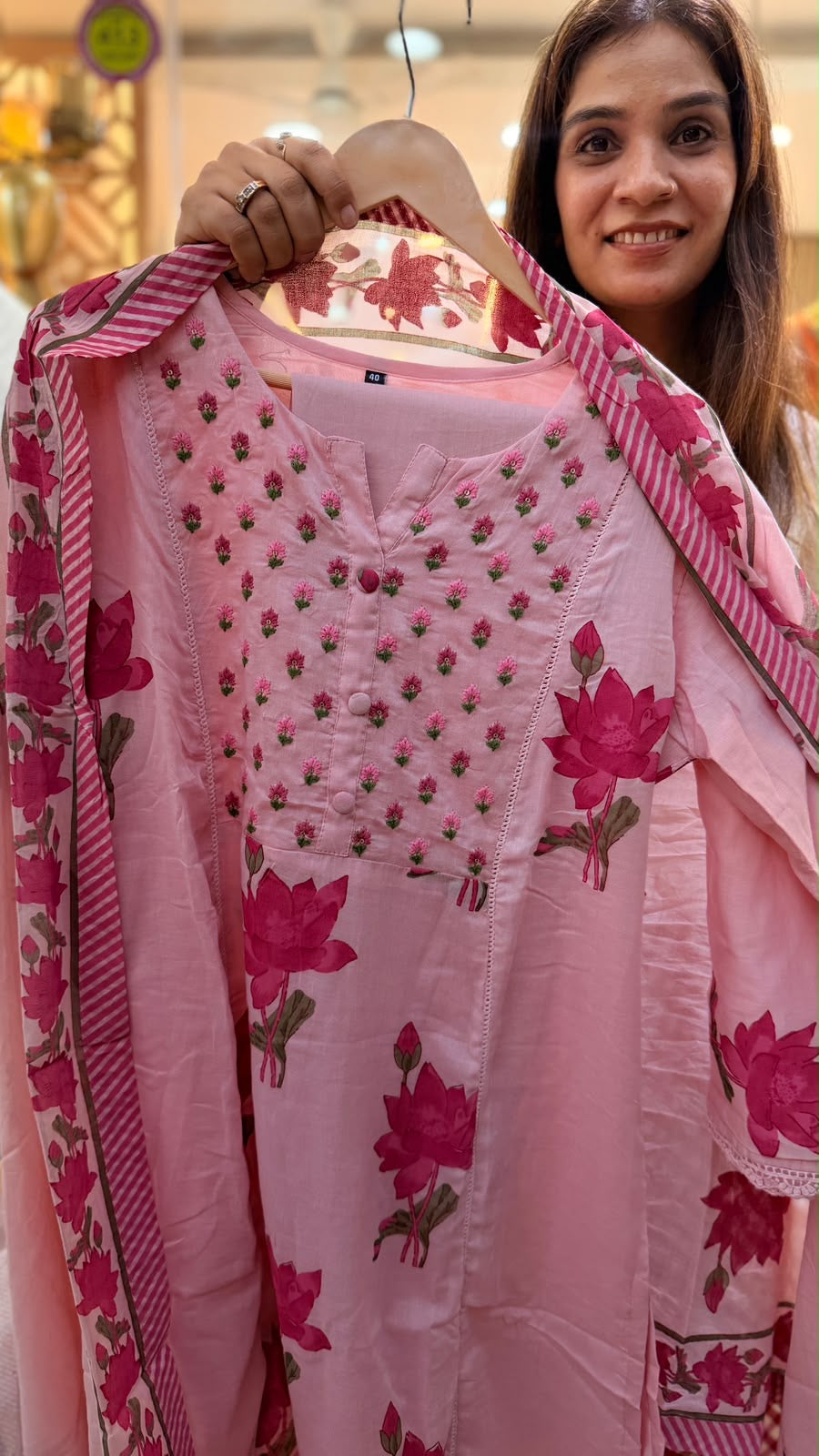 A Lotus Kind of Love – Floral Suit Set 🌸