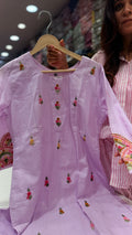 Embroidered Pastels Story
