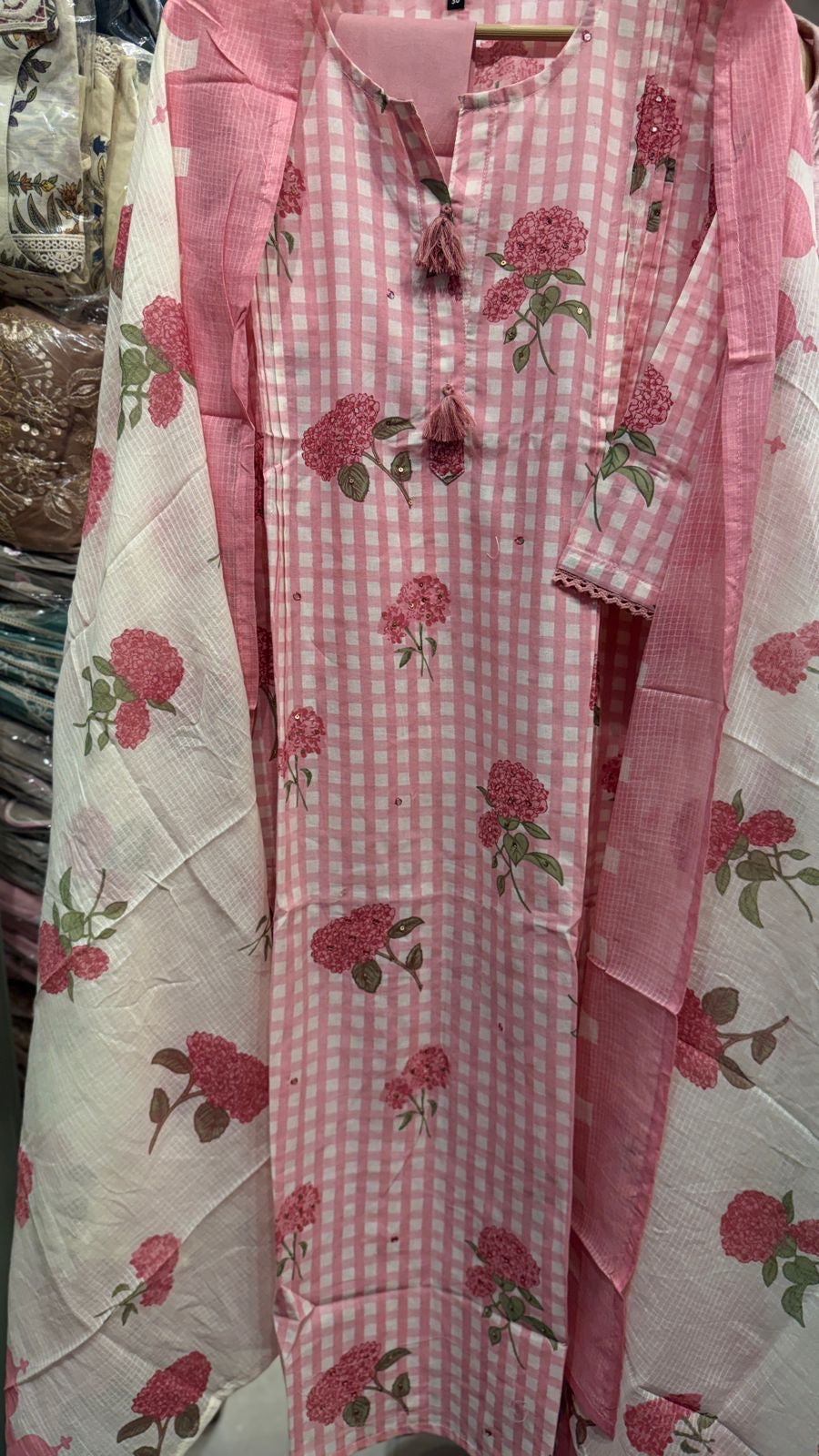 The Blooming Courtyard Suit Set