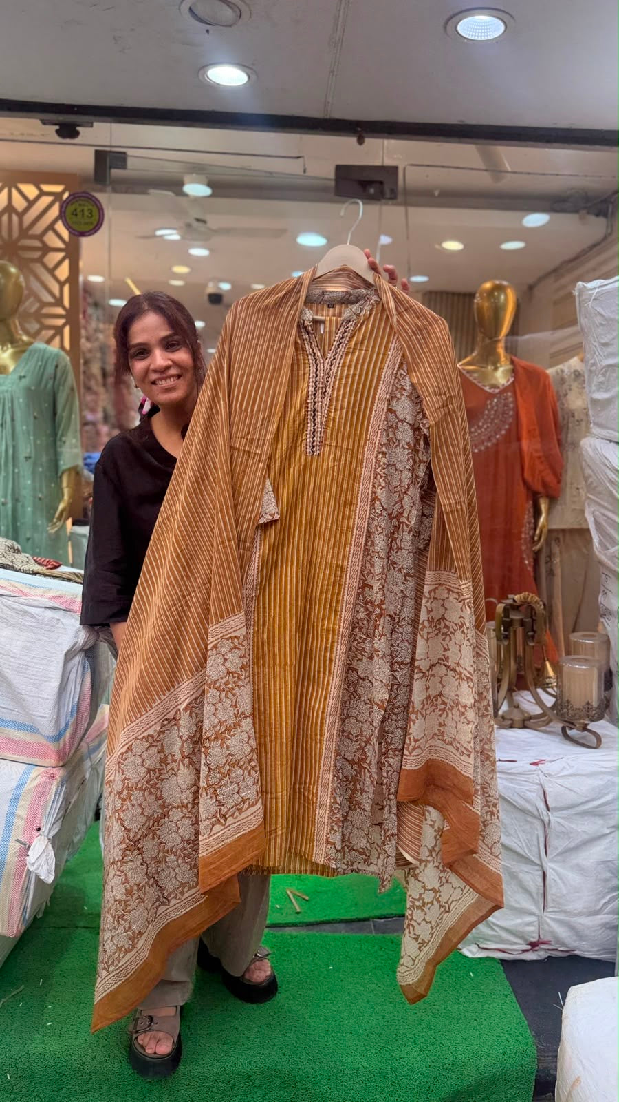 Saffron Caravan Cotton Series